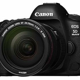 【中古】【39shop】Canon★デジタル一眼レフカメラ EOS 5D MarkIV レンズキット EF24-70 F2.8L II USM EOS5DM4-2470LIILK（良い）