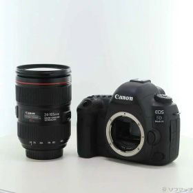 【中古】Canon(キヤノン) EOS 5D MarkIV EF24-105L IS II USM レンズキット (3040万画素) 【269-ud】