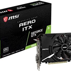【中古】【非常に良い】MSI GeForce GTX 1660 AERO ITX 6G OC グラフィックスボード VD6919
