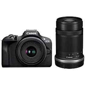 Canon(キヤノン) EOS R100 ダブルズームキット ミラーレス一眼カメラ ブラック ［ズームレンズ+ズームレンズ］ EOSR100-WZK [振込不可]