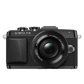 【中古】 オリンパス OLYMPUS ミラーレス一眼カメラ E-PL7 14-42mm EZレンズキット ブラック 当店保証30日間 人気 ミラーレス一眼 ミラーレス デジタルカメラ 中古