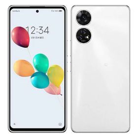 【中古】【安心保証】 あんしんファミリースマホ A303ZT[128GB] SoftBank ホワイト