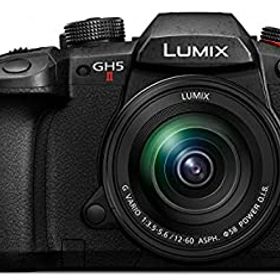 【中古】「ほぼ新品」パナソニック ミラーレス一眼カメラ ルミックス GH5M2 レンズキット 標準ズームレンズ付属 ブラック DC-GH5M2M