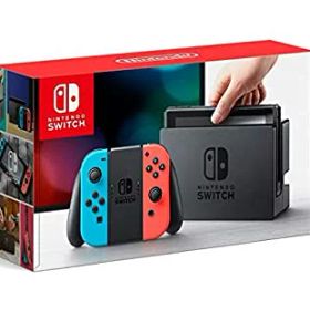 【中古】【非常に良い】Nintendo Switch 本体 (ニンテンドースイッチ) 【Joy-Con (L) ネオンブルー/ (R) ネオンレッド】(キャンペーンプリペイド番号なし)