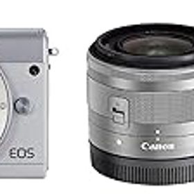 【中古】【39shop】Canon★ミラーレス一眼カメラ EOS M100 ダブルレンズキット ホワイト EOSM100WH-WLK(非常に良い)
