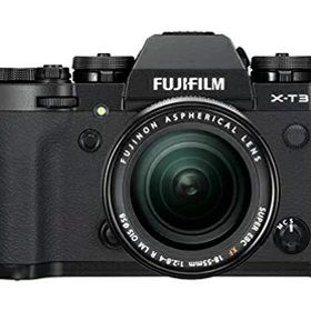 【中古】 富士フイルム(FUJIFILM) ミラーレス一眼カメラ X-T3レンズキット ブラック X-T3LK-B