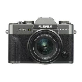 【中古】【1年保証】【美品】FUJIFILM X-T30 レンズキット XC 15-45mm OIS PZ チャコールシルバー
