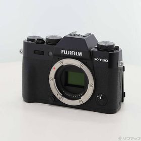 【中古】FUJIFILM(フジフイルム) FUJIFILM X-T30 ブラック 【349-ud】