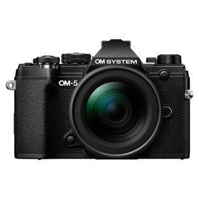 「訳あり品-外装箱傷あり」新品 OM SYSTEM OM-5 12-45mm F4.0 PRO レンズキット [ブラック]