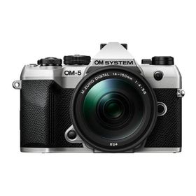 OM SYSTEM ミラーレス一眼カメラ OM-5 Mark II 14-150mm IIレンズキット シルバー OM-5-MK2-14150-LK-S