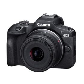 キヤノン Canon EOS R100 RF-S18-45 IS STM レンズキット ミラーレス一眼 APS-C 約2410万画素 小型軽量ボディー【新品】