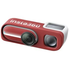 INSTA360｜インスタ360 アクションカメラ Insta360 GO 3S レトロキット(64GB) クラシックレッド CINSAATA-GO3SRETRO64G-CR [4K対応 /防水]