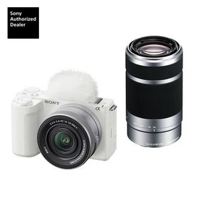【予約商品】[新品]SONY ソニー VLOGCAM ZV-E10 II ダブルズームレンズキット ホワイト ZV-E10M2X W※入荷次第お届け
