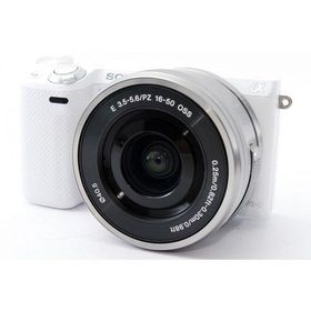 SONY NEX-5R レンズキット ホワイト 美品 SDカード付 動作確認済み 1ヶ月保証付 スマホ転送 小型軽量