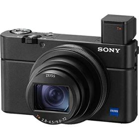 【中古】 ソニー(SONY) コンパクトデジタルカメラ Cyber-shot RX100VII ボディ ブラック 1.0型積層型CMOSセンサー 光学ズーム8倍(24-200mm) 180度チルト可動式液晶モニター 4K動画記録 DSC-RX100M7