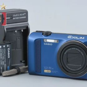 【中古】Casio カシオ EXILIM EX-ZR200 ブルー コンパクトデジタルカメラ