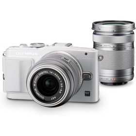 OLYMPUS E-PL6 ダブルズームキット ホワイト 良品 動作確認済み 1ヶ月保証付 高性能