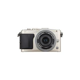 OLYMPUS ミラーレス一眼 PEN E-PL6 14-42mm EZレンズキット シルバー E-PL6 EZ L(中古品)