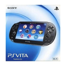 中古PSVITAハード PlayStation Vita本体&amp;lt;&amp;lt;Wi-Fiモデル&amp;gt;&amp;gt;(クリスタル・ブラック)[PCH-1000 ZA01]