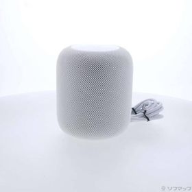 〔中古〕Apple(アップル) HomePod 第1世代 MQHV2J／A ホワイト〔295-ud〕
