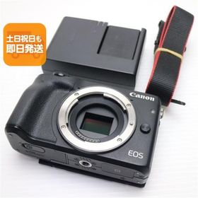 超美品 EOS M3 ブラック 即日発送 ミラーレス一眼 Canon 本体 あすつく 土日祝発送OK