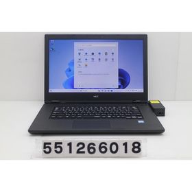 ノートパソコン NEC PC-VKT16XZG5 Core i5 8265U 1.6GHz/8GB/128GB(SSD)/Multi/15.6W/FWXGA(1366x768)/Win11