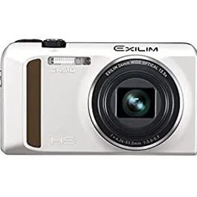 【中古】CASIO EXILIM デジタルカメラ ハイスピード 1610万画素 広角24mm 光学12.5倍ズーム ホワイト EX-ZR400WE