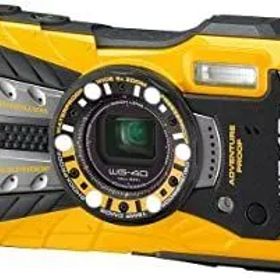 【中古】(非常に良い)RICOH 防水デジタルカメラ RICOH WG-40 イエロー 防水14m耐ショック1.6m耐寒-10度