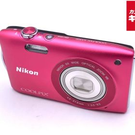 【中古】 【良品】 ニコン COOLPIX S3300 ストロベリーピンク