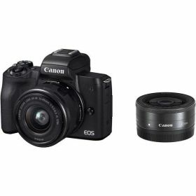 【中古】 キヤノン Canon ミラーレス一眼カメラ EOS Kiss M ブラック ダブルレンズキット EOSKISSMBK-WLK 当店保証30日間 人気 ミラーレス一眼 ミラーレス デジタルカメラ 中古