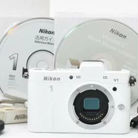 【中古】Nikon 1 V1 ボディ ホワイト