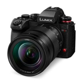 パナソニック デジタルカメラ LUMIX S1IIE DC-S1M2ESM 【即日発送】 標準ズームレンズキット ミラーレス一眼カメラ 2420万画素 裏面照射型CMOSセンサー搭載 デジカメ カメラ