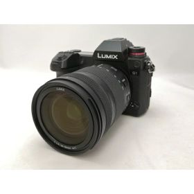 【中古】Panasonic LUMIX DC-S1M 標準ズームSレンズキット DC-S1M-K ブラック【新宿2】保証期間1ヶ月【ランクB】