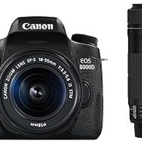 【中古】【39shop】Canon★デジタル一眼レフカメラ EOS 8000D ダブルズームキット EF-S18-55mm/EF-S55-250mm EOS8000D-WKIT（非常に良い）