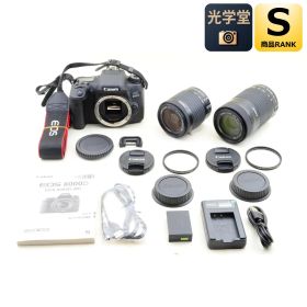 【中古】【 Canon EOS 8000D 18-55mm 55-250mm 一眼レフ / ズームレンズセット 】 クリスマス Canon カメラ camera Canon カメラ EOS ズーム ズームキット 一眼レフ 一眼レフカメラ 中古 デジカメ キヤノン カメラ 一眼レフ 中古
