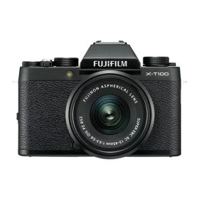 【中古】【1年保証】【美品】FUJIFILM X-T100 レンズキット XC 15-45mm OIS PZ ブラック