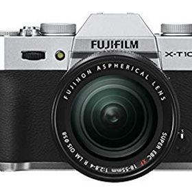 【中古】FUJIFILM ミラーレス一眼 X-T10 レンズキット シルバー X-T10LK-S w17b8b5