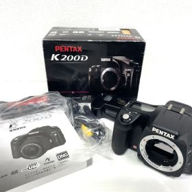 PENTAX/ペンタックス K200D SR デジタル一眼レフカメラ ボディのみ D-BG3 通電/シャッター確認済み 詳細動作未確認 現状品 ジャンク
