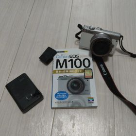Canon EOS M100 本体 バッテリー SDカード ガイドブック付