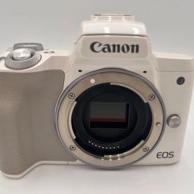 美品★Canon キャノンEOS Kiss M 本体 ホワイト ミラーレス