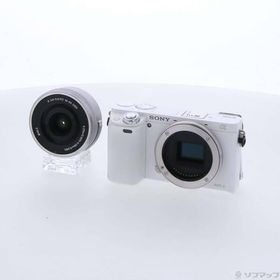 〔中古〕SONY(ソニー) α6000 パワーズームレンズキット W ILCE-6000L〔262-ud〕