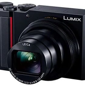 【中古】パナソニック コンパクトデジタルカメラ ルミックス TX2D 光学15倍 ブラック DC-TX2D-K