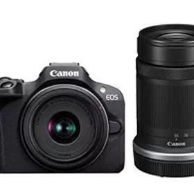 ★キヤノン / CANON EOS R100 ダブルズームキット【デジタル一眼カメラ】【送料無料】