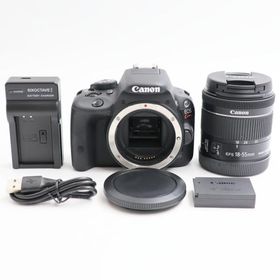 シャッター数1592枚 Canon EOS Kiss X7 レンズキット デジタル一眼レフカメラ キヤノン