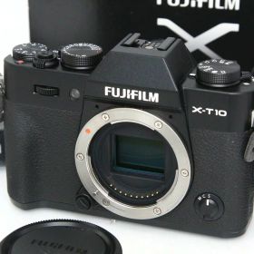 【中古】【並品】富士フイルム FUJIFILM X-T10 ボディ [ブラック] CA01-R5957-2K2 Xマウント APS-C EVF 中古