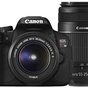【中古】【39shop】Canon★デジタル一眼レフカメラ EOS Kiss X6i ダブルズームキット EF-S18-55mm/EF-S55-250mm付属 KISSX6i-WKIT（良い）