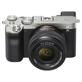 【中古】【1年保証】【美品】SONY α7C レンズキット シルバー [ILCE-7CL]