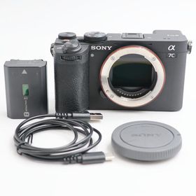 シャッター数14773枚 SONY α7C II ボディ ブラック ミラーレス一眼カメラ ILCE-7CM2 ソニー