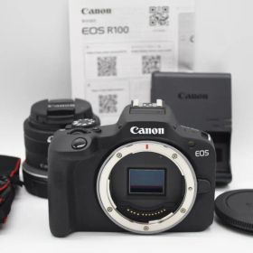 【ほぼ新品・ショット数1000回以下】Canon EOS R100 レンズキット