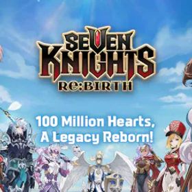Seven Knights Re:BIRTH 【SEA Server】200K Diamonds + 999 Hero Summon Tickets + 400 Pet Summon Tickets + 12 Random Legend Heroes+ 1 Selectable Legend Heroe+7 Selectable Seven Knights Her